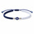 Blue and White String Evil Eye Bracelet