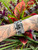 Black Tourmaline in Quartz 6mm Beaded Bracelet