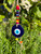 beaded evil eye wall hanging