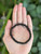 Black Tourmaline Sphere Bracelet (Sizes Vary)