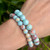 Agalmatolite Sphere Bracelet
