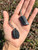 Black Tourmaline Gemstone Keychains
