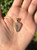 Gold-Plated Scenic Dendritic Agate Pendant