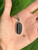 Sterling Silver Black Tourmaline Pendant