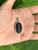 Sterling Silver Black Tourmaline Pendant