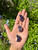 Crescent Moon Amethyst Pendants