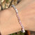 Faceted Gemstone Bracelets 4mm