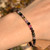 Faceted Gemstone Bracelets 4mm