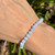 Blue Lace Agate 6mm Beaded Bracelet