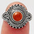 Carnelian Small Circle Ring ~



Carnelian ~ A powerful Sacral Chakra Stone.The ancient Egyptians called Carnelian “The Setting Sun” with its vibrant glowing orange to red colors. Its bold energy brings a rush of warmth & joy that stimulates creativity, confidence & motivation. Wearing or carrying a carnelian increases personal power, physical and sexual energy.