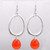 Sterling Silver Carnelian Matte Finish Earrings ~



Carnelian ~ A powerful Sacral Chakra Stone.The ancient Egyptians called Carnelian “The Setting Sun” with its vibrant glowing orange to red colors. Its bold energy brings a rush of warmth & joy that stimulates creativity, confidence & motivation. Wearing or carrying a carnelian increases personal power, physical and sexual energy.