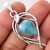 Larimar (Dominican Republic) Pendant

Larimar ~ A powerful healing and communication stone.Activates the throat chakra.Strong connection to the sky and the sea.Promotes relaxation and eases anxiety.