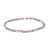 Amethyst Small Sphere 4mm Bracelet