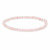 Rose Quartz Small 4mm Sphere Bracelet