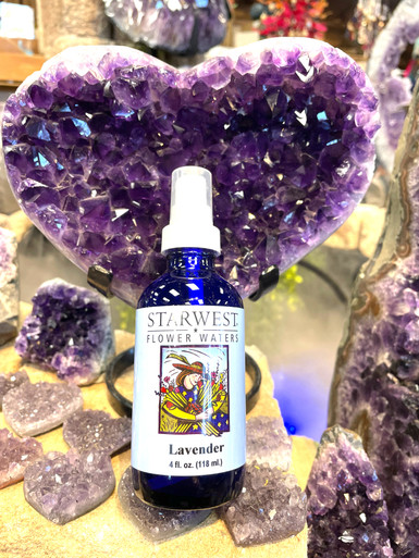 Heritage Store Lavendel Blütenwasser Zerstäuber – 4 Oz (ca. 118 Ml), Reisegröße, Für Raumduft & Wellness