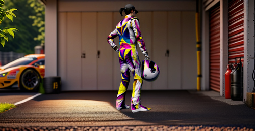Cybernetic Armor, neon Galaxy, digital Dreamscape, rainbow Aurora