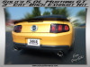 Solo Performance 2011-2014 "STREET RACE" Cat Back Exhaust System 5.0L MUSTANG GT