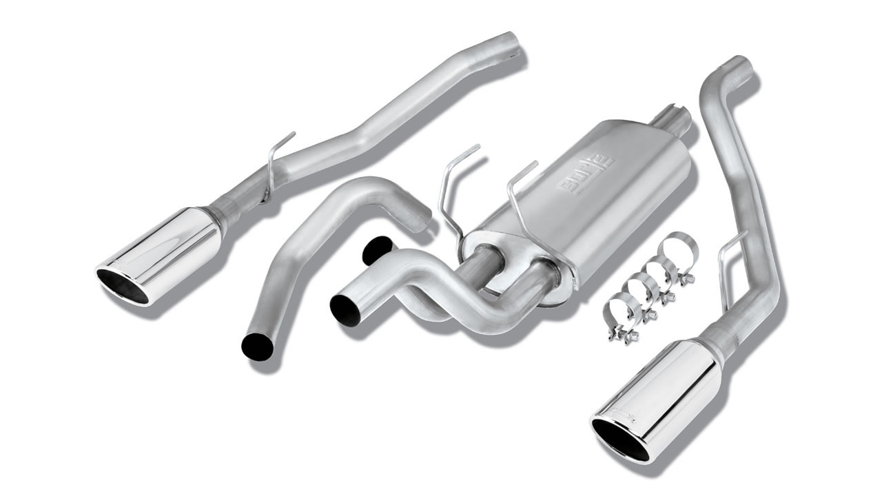 Borla 2009-2018 and 2019-2022 CLASSIC Ram 1500 Cat-Back Exhaust System S-Type with Polished tips