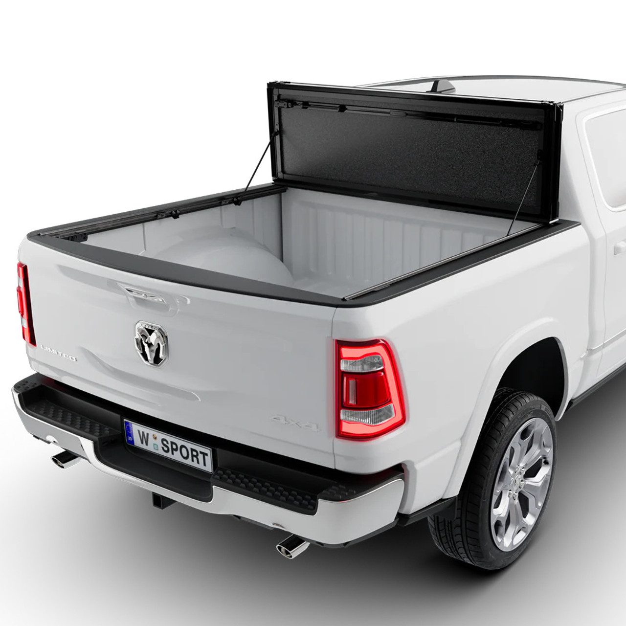 Worksport AL4 Flip-Up Trifold Hard Cover 2024-2025 Toyota Tacoma 5'1" bed Worksport AL4 Flip-Up Trifold Hard Cover 2024-2025 Toyota Tacoma 5'1" bed