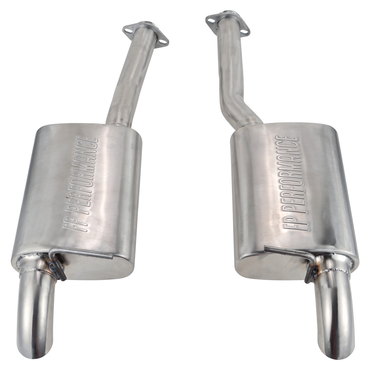 FP Performance Street Series Cat Back Axle Dump Kit (2.5-inch) 86-04 5.0/4.6 V8 Mustang