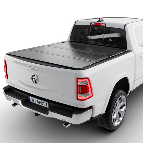 Worksport AL4 Flip-Up Trifold Hard Cover 2009-2025 4th & 5th Gen RAM 1500 5'7" bed Worksport AL4 Flip-Up Trifold Hard Cover 2009-2025 4th & 5th Gen RAM 1500 5'7" bed
