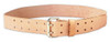 Leather belt, 2" double