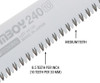 GOMBOY 240 (MED TEETH) SAW