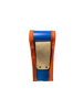 KUNY LEATHER FIRE-PAINT POUCH WITH LEATHER BELT HOLDER