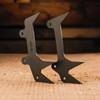 3-POINT WESTCOAST SAW® FELLING DOGS These 3-point felling dogs (bumper spikes) are made from a proprietary ultra-high strength steel. With a longer center dog that lines up with the chain kerf, this design offers better articulation and a smoother, more effortless cut. Made in the USA.