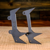 3-POINT WESTCOAST SAWÂ® FELLING DOGS These 3-point felling dogs (bumper spikes) are made from a proprietary ultra-high strength steel. With a longer center dog that lines up with the chain kerf, this design offers better articulation and a smoother, more effortless cut. Made in the USA.