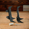 3-POINT WESTCOAST SAWÂ® FELLING DOGS These 3-point felling dogs (bumper spikes) are made from a proprietary ultra-high strength steel. With a longer center dog that lines up with the chain kerf, this design offers better articulation and a smoother, more effortless cut. Made in the USA.