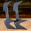 3-POINT WESTCOAST SAWÂ® FELLING DOGS These 3-point felling dogs (bumper spikes) are made from a proprietary ultra-high strength steel. With a longer center dog that lines up with the chain kerf, this design offers better articulation and a smoother, more effortless cut. Made in the USA.