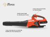 The battery-powered blowing force the landscaping world has been waiting for. The DPB-2500 handheld blower, powered by the eFORCE® 56V battery system, can blow 549 CFM at 158 MPH. It's ideal for use in locations that restrict gas-powered blowers.