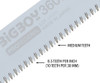 SILKY BIGBOY BLADE REPLACEMENT 360MM