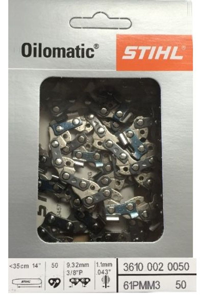 14 stihl chainsaw chain best sale