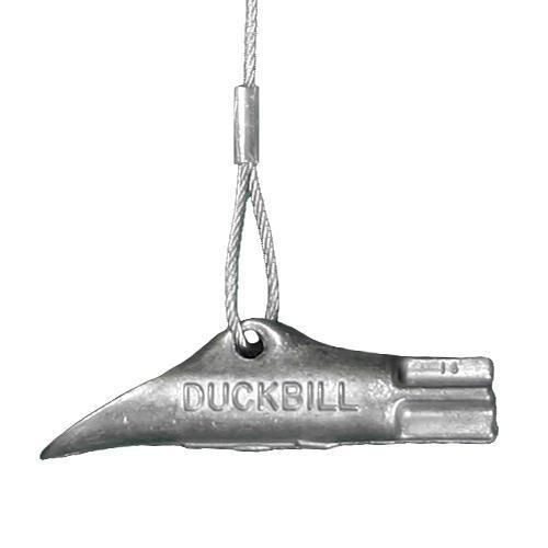 DUCKBILL EARTH ANCHORS MODEL 40-DB1 1/16" X 20 WIRE