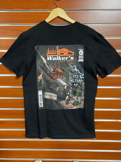 WALKER'S SAW SHOP LIMITED EDITION "ITS ALIVE" T SHIRT *CHECK SIZE CHART BELOW*