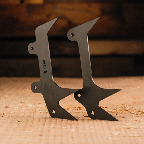 3-POINT WESTCOAST SAWÂ® FELLING DOGS These 3-point felling dogs (bumper spikes) are made from a proprietary ultra-high strength steel. With a longer center dog that lines up with the chain kerf, this design offers better articulation and a smoother, more effortless cut. Made in the USA.