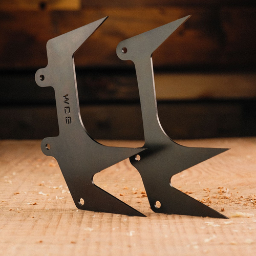 3-POINT WESTCOAST SAW® FELLING DOGS These 3-point felling dogs (bumper spikes) are made from a proprietary ultra-high strength steel. With a longer center dog that lines up with the chain kerf, this design offers better articulation and a smoother, more effortless cut. Made in the USA.