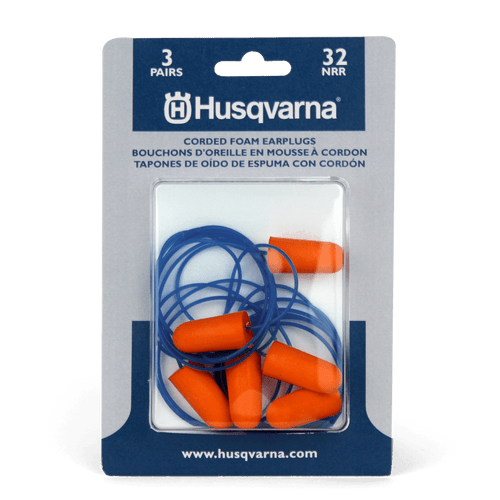 HUSQVARNA 3 pk CORDED EAR PLUGS