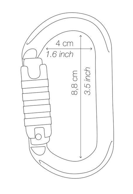 PETZL OK CARABINER