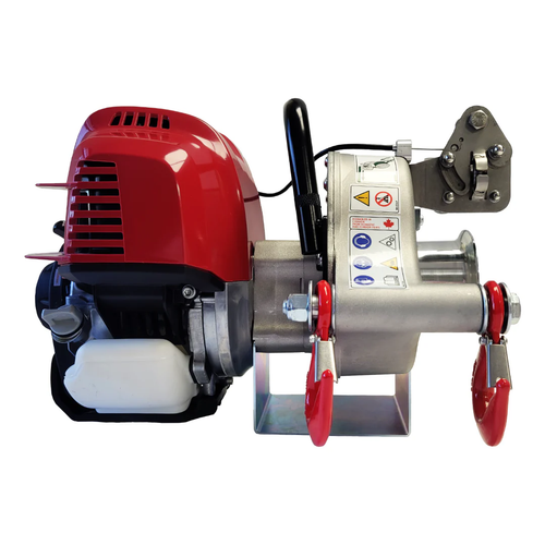 GAS-POWERED PCW4000 PORTABLE WINCH W/HONDA ENGINE GX50