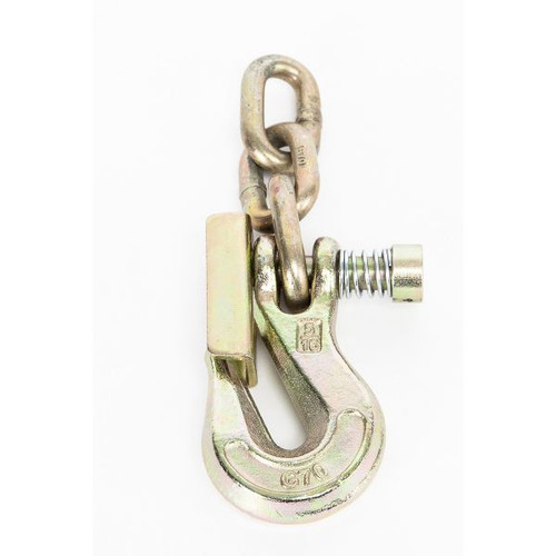 GRAB HOOK C/WLATCH AND CHAIN LINKS