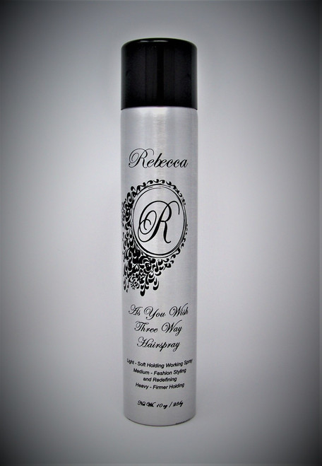 This is the latest in spray technology. This versatile product lets you decide what type of spray pattern and hold you want. This humidity resistant, thermal friendly formula will never get sticky. Gives you the flexibility to brush through and restyle your hair as many times as you desire. Great for today's fashionable longer hair style. 