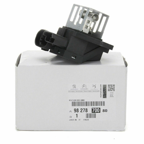 Genuine Peugeot Citroen Radiator Fan Motor Relay Resistor 9827870080 1267J6 1267J4 Genuine Peugeot Citroen Radiator Fan Motor Relay Resistor 9827870080 1267J6 1267J4