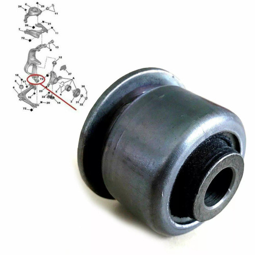 Peugeot 407 508 Front x 2 Pivot Arm Axle Bush Repair Hub Carrier 365604 365704 Peugeot 407 508 Front x 2 Pivot Arm Axle Bush Repair Hub Carrier 365604 365704