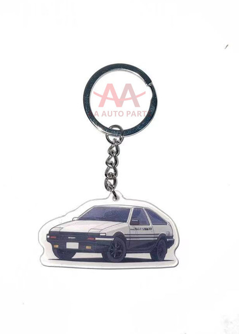 CMT Car Keyring for Toyota AE86 Satou Tofuten Logo Car Keyring AAP-AS-KR17 CMT Car Keyring for Toyota AE86 Satou Tofuten Logo Car Keyring AAP-AS-KR17