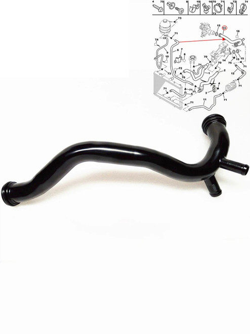 Peugeot 307 308 407 508 Citroen C4 C5 Petrol 2.0L Water Pump Pipe 1341E1 9649209180 Peugeot 307 308 407 508 Citroen C4 C5 Petrol 2.0L Water Pump Pipe 1341E1 9649209180