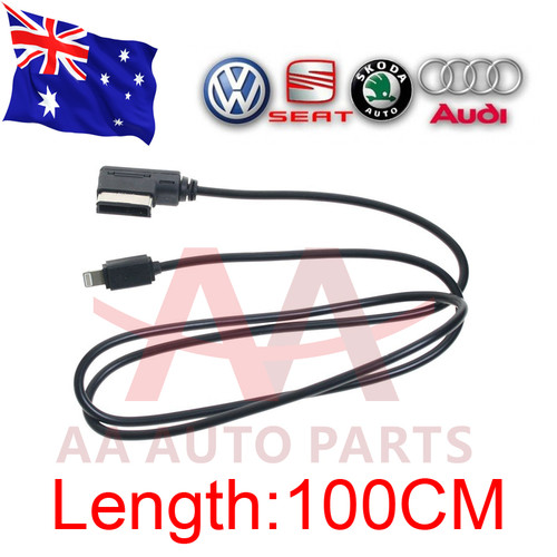 Audi AMI MDI MMI Charger Adapter Aux cable Apple iPhone 6 7 Plus