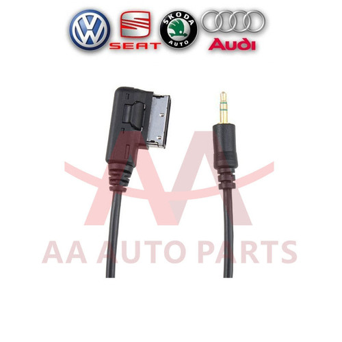 Audi Volkswagen Skoda AMI MDI MMI MEDIA-IN Interface Aux Adaptor Cable 